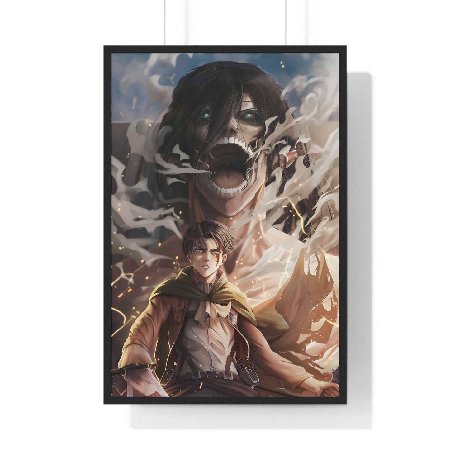 Attack on titan Framed Poster