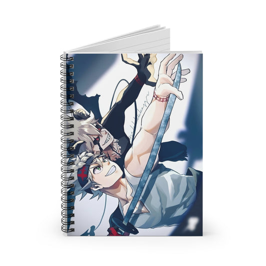 Black clover Spiral Notebook