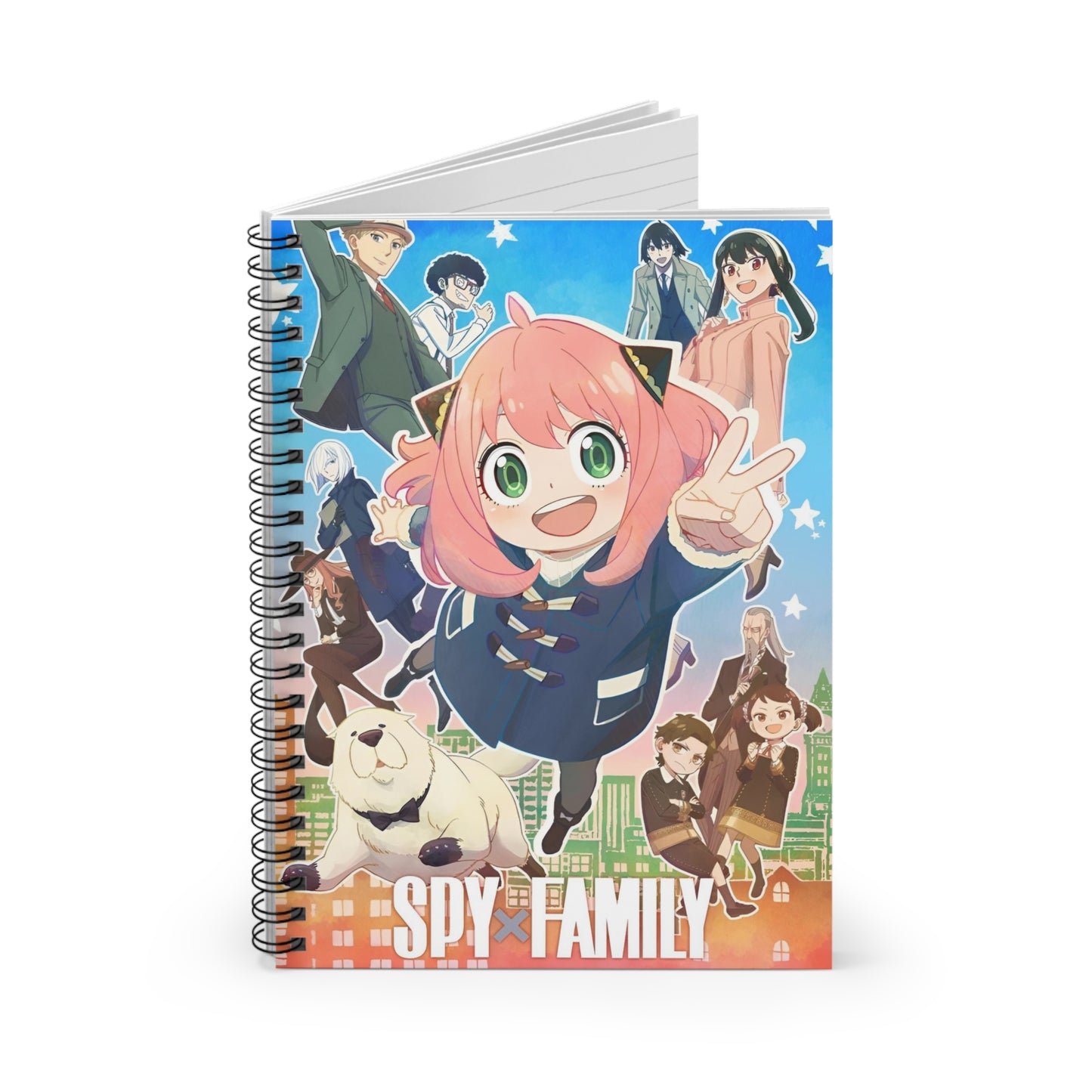 Spy x Family Spiral Notebook