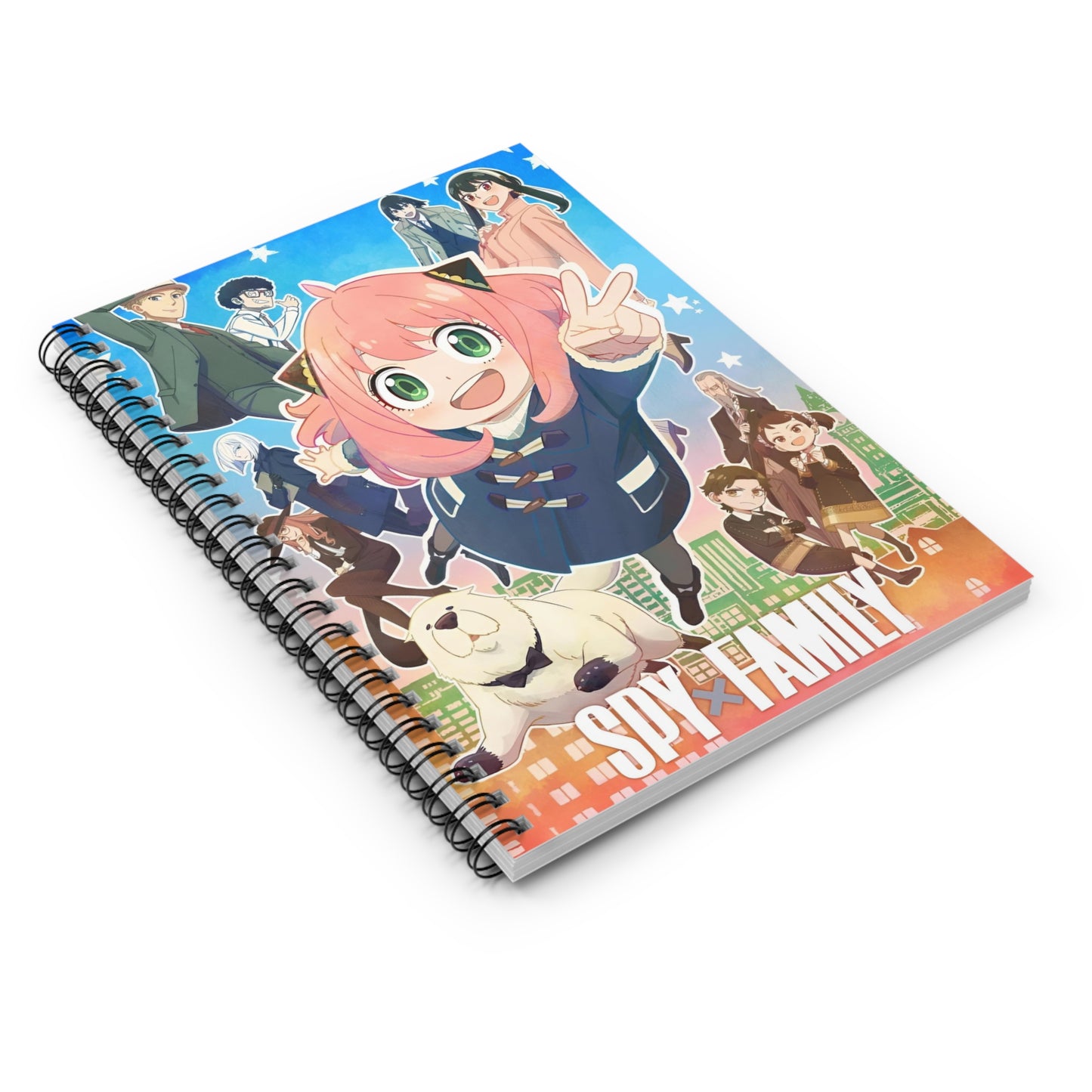 Spy x Family Spiral Notebook