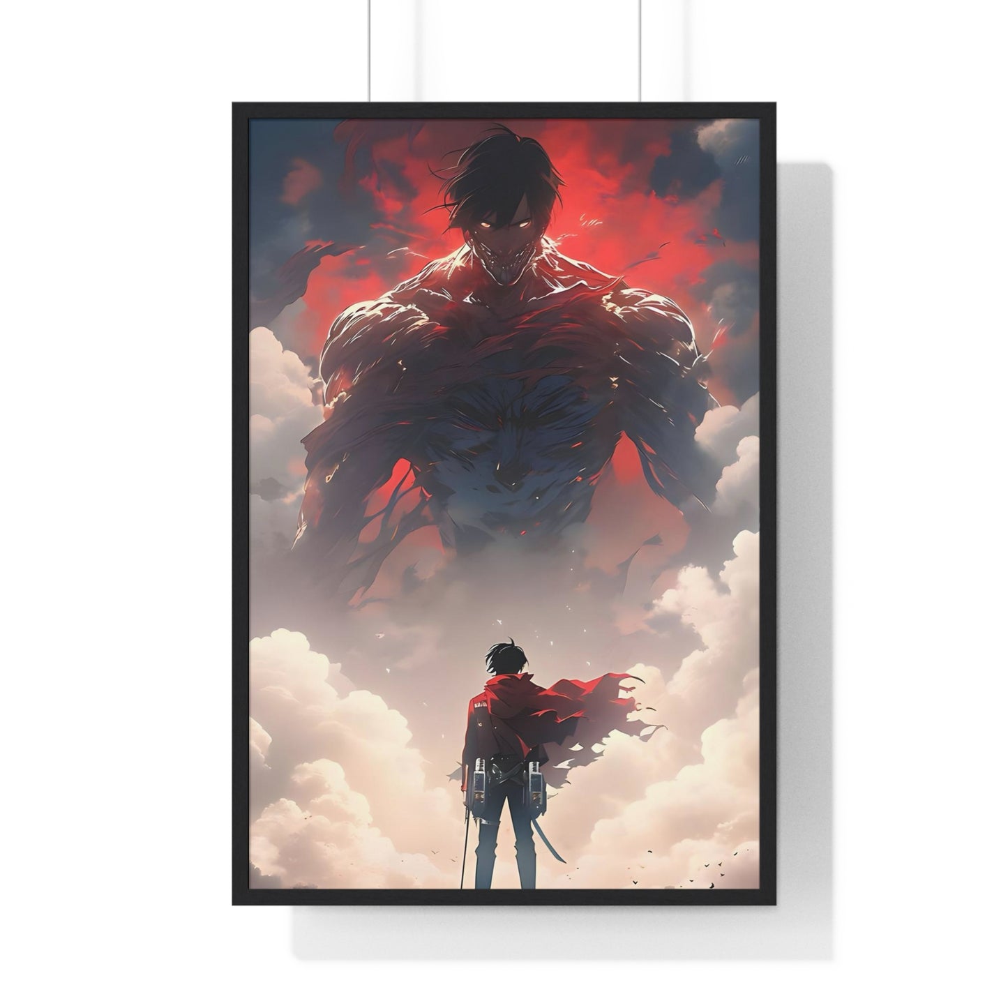 Attack on titan Framed Poster