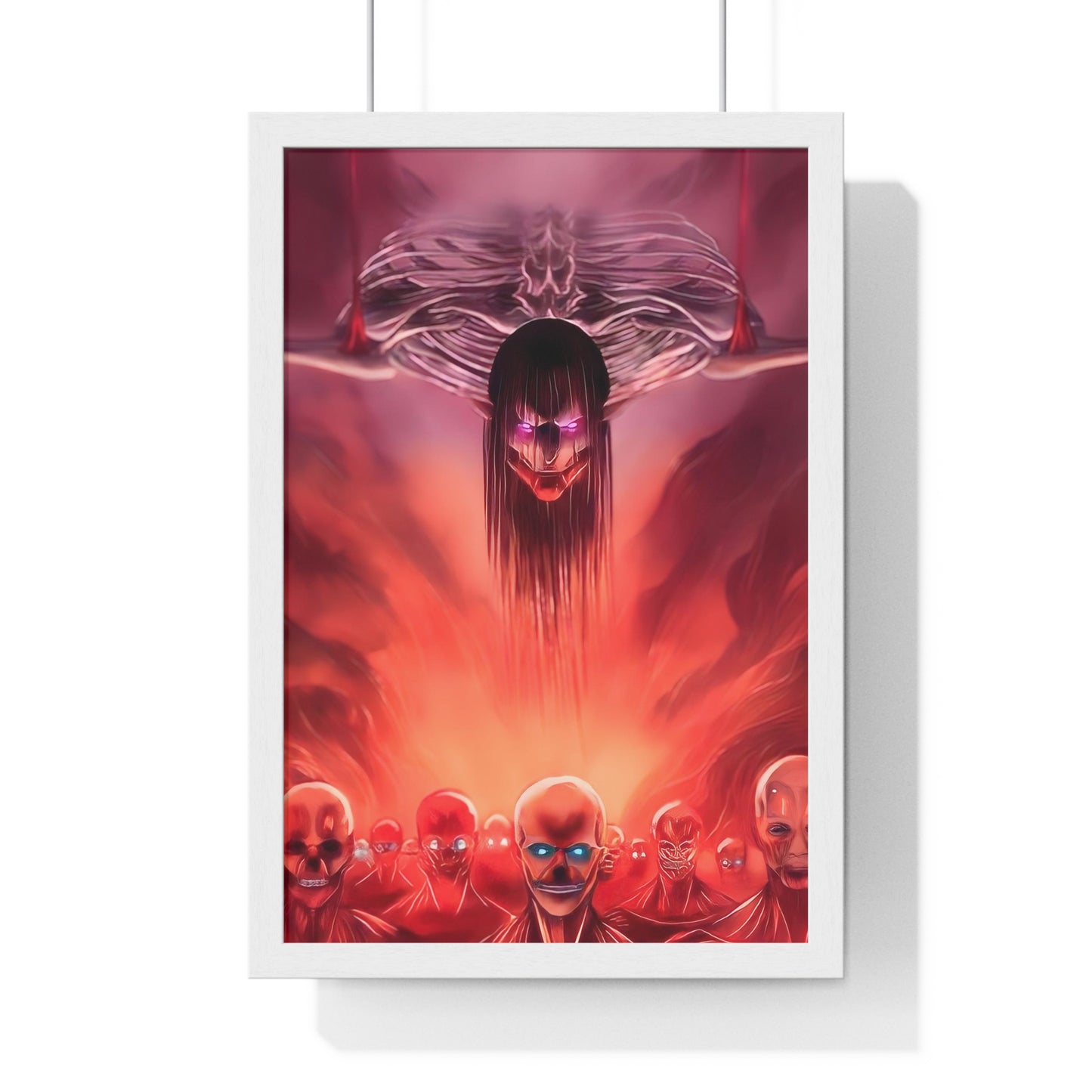 Attack on titan Framed Poster