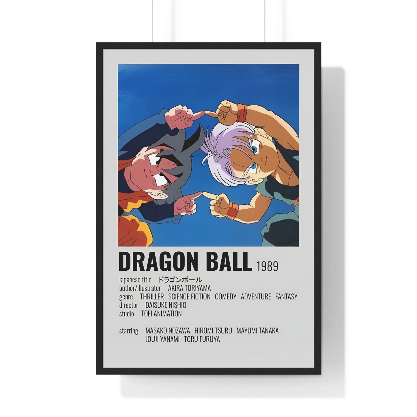 Dragonballz Framed Poster