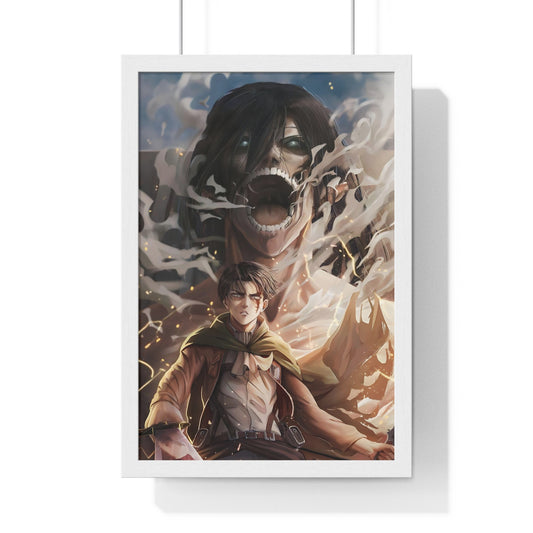 Attack on titan Framed Poster