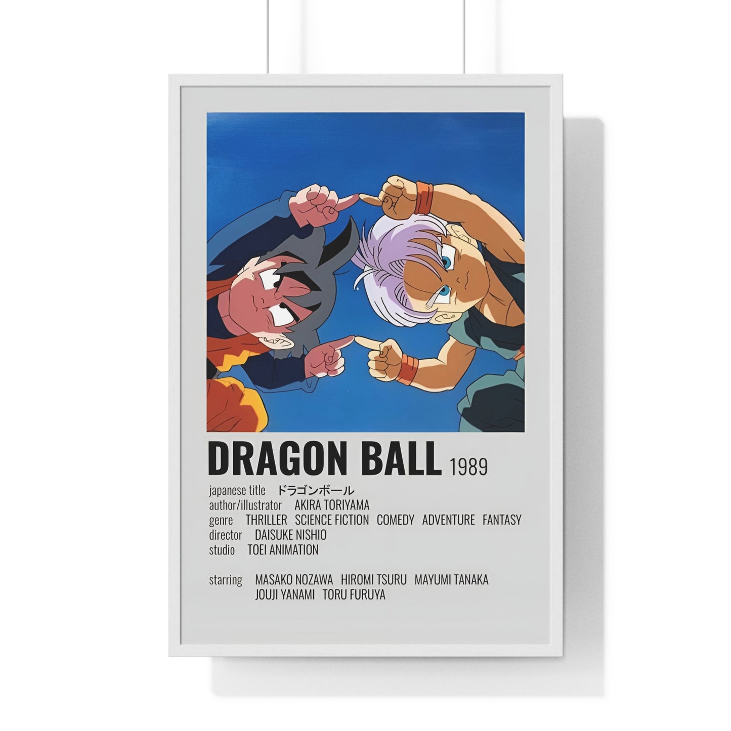 Dragonballz Framed Poster