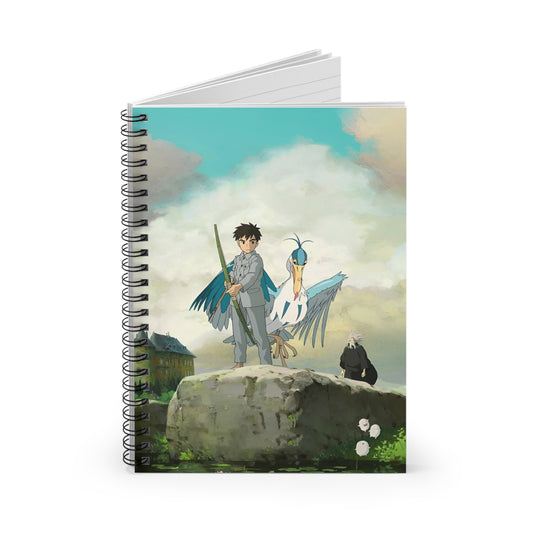 The boy and the heron Spiral Notebook