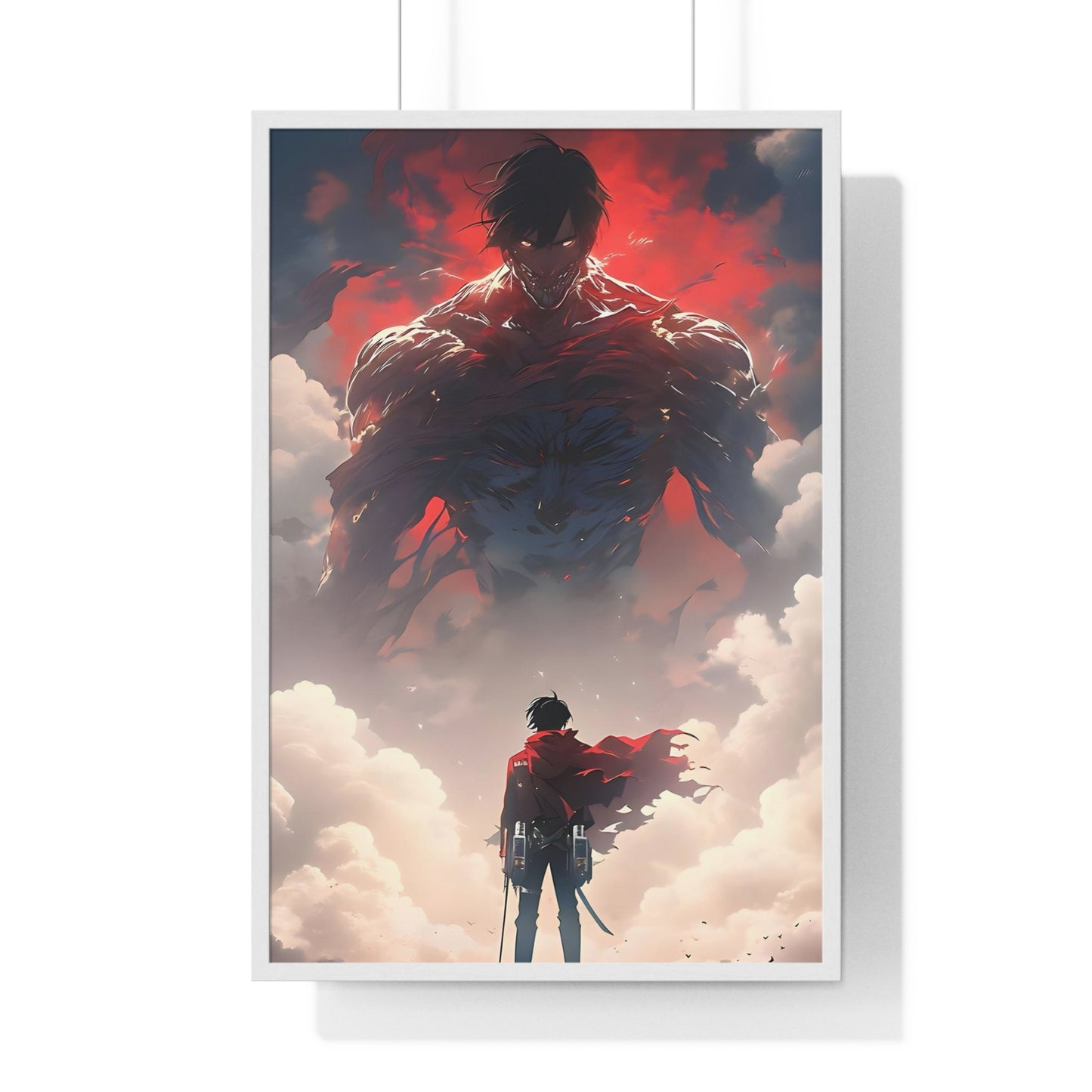 Attack on titan Framed Poster