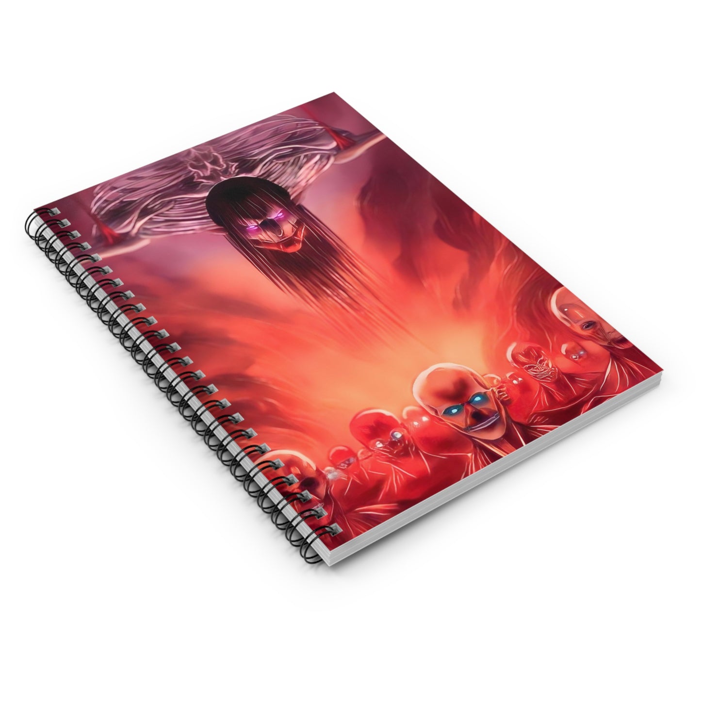 Attack on titian Spiral Notebook