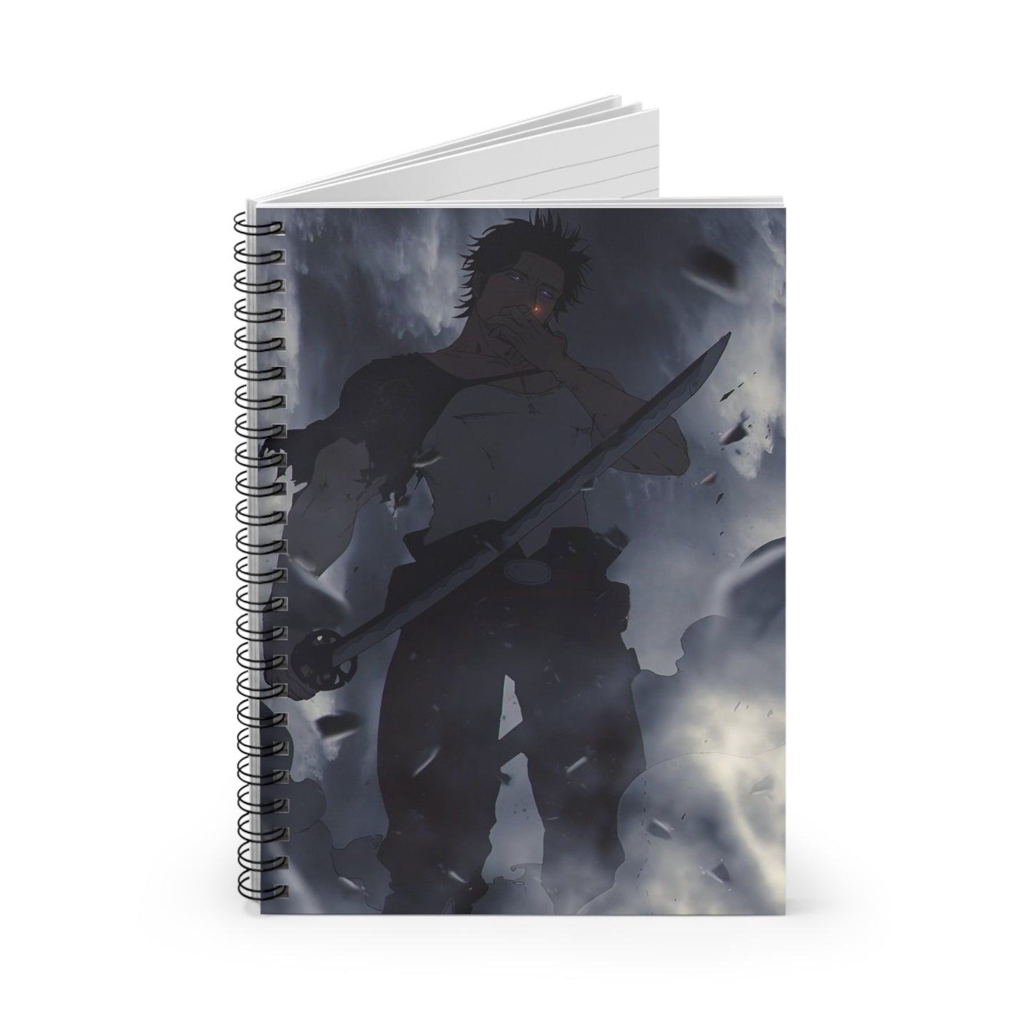 Black clover Spiral Notebook