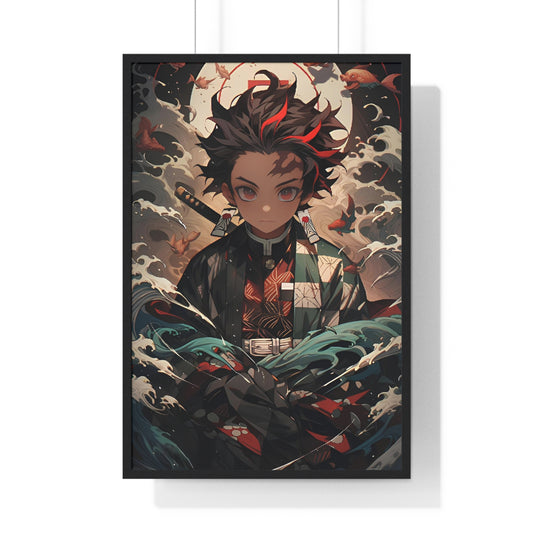 Demon slayer Framed Poster