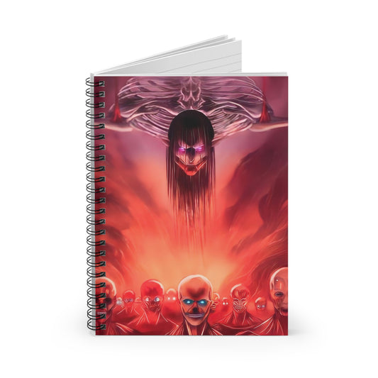 Attack on titian Spiral Notebook