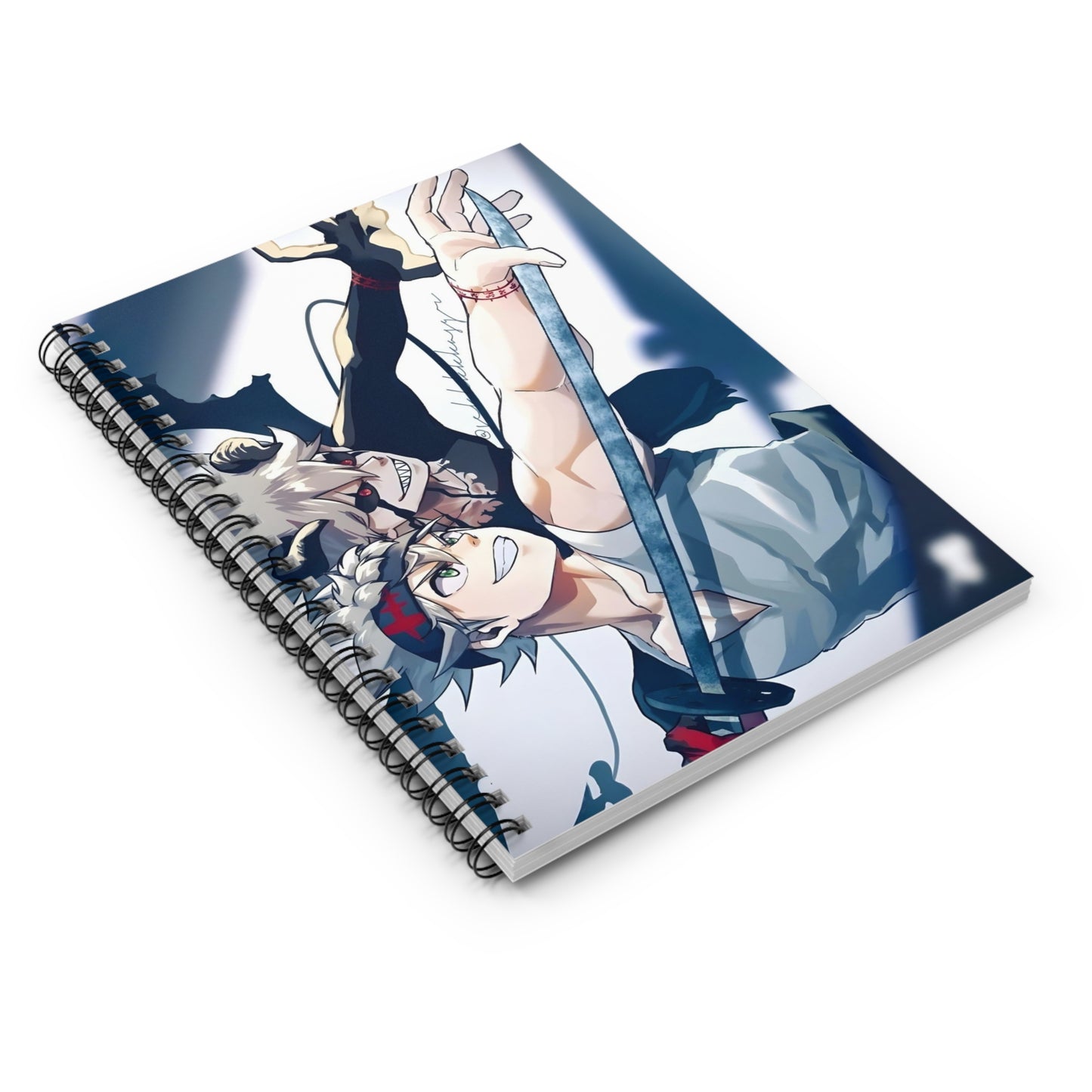 Black clover Spiral Notebook