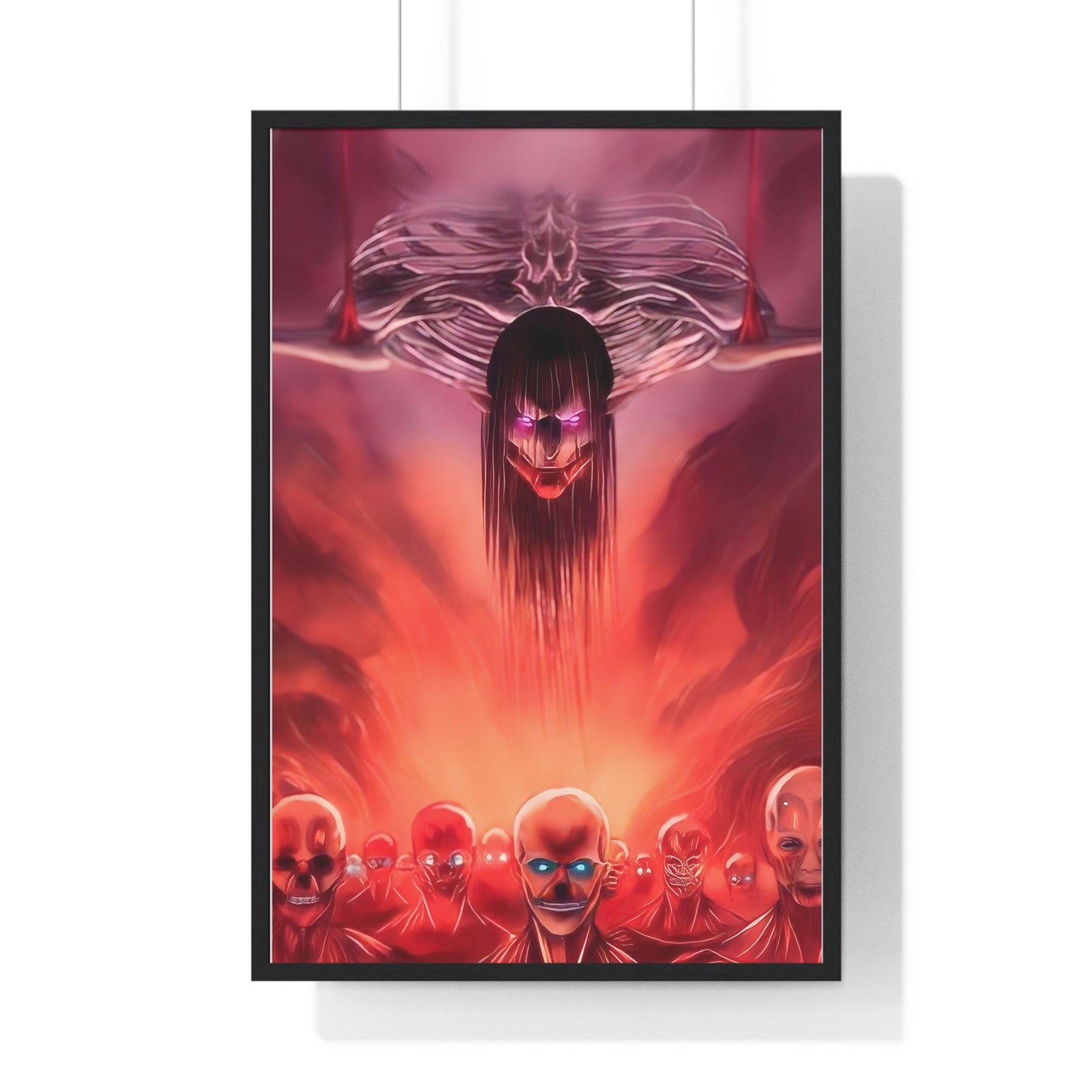 Attack on titan Framed Poster