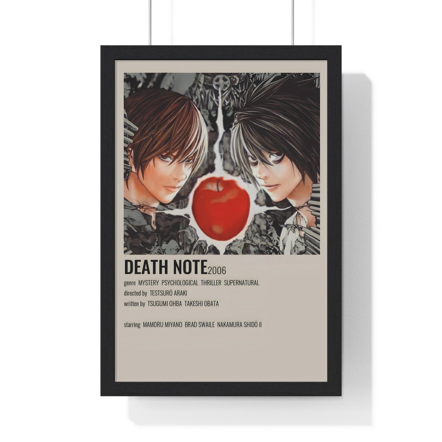 Death note Framed Poster