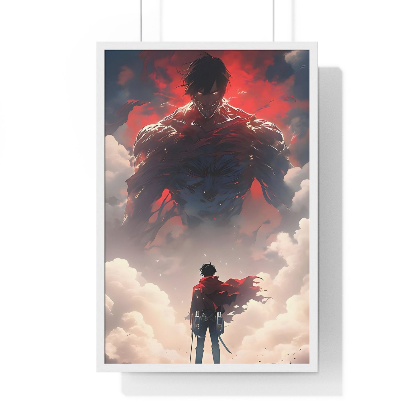 Attack on titan Framed Poster