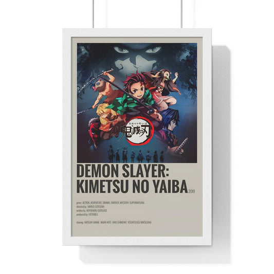 Demon slayer Framed Poster