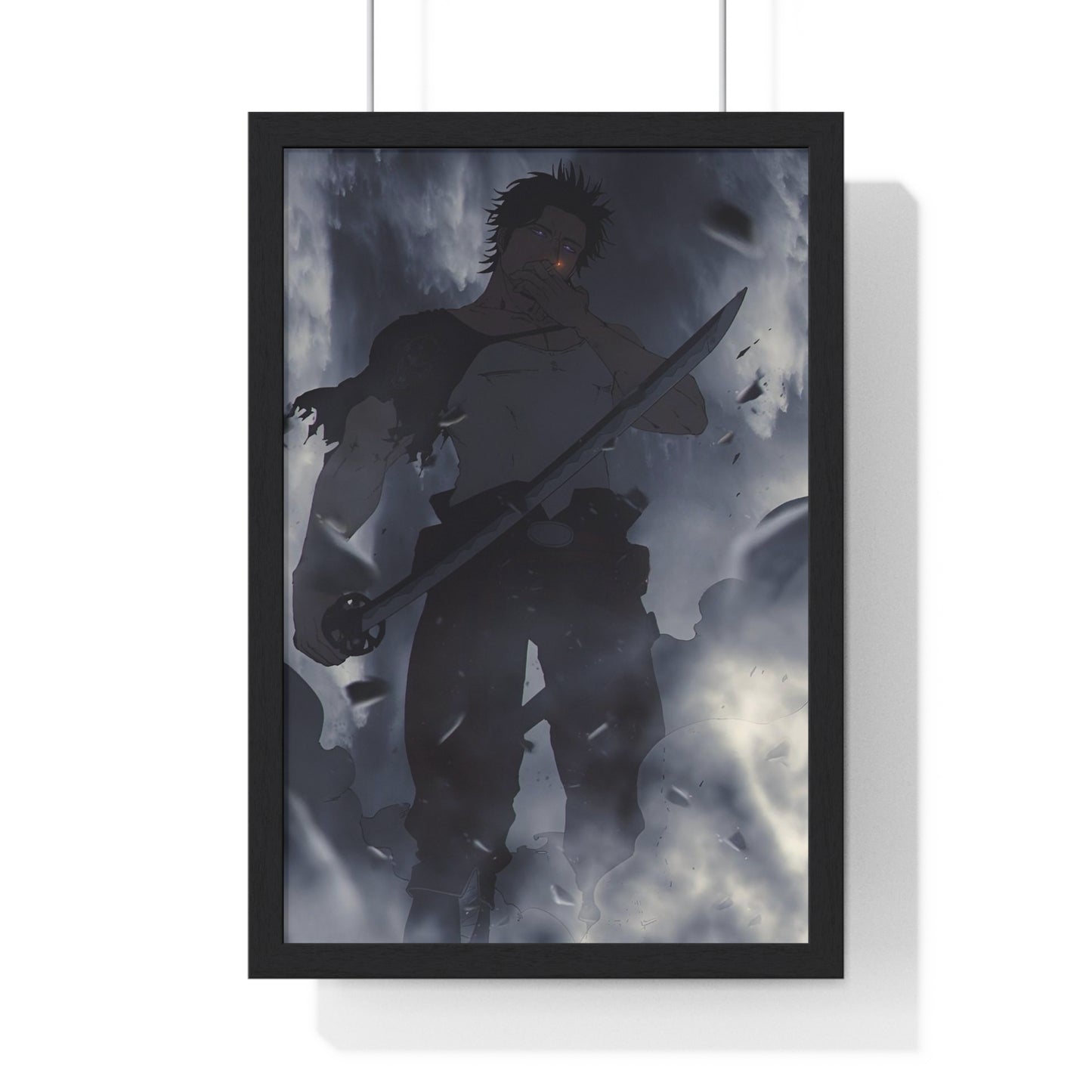 Black clover Framed Poster