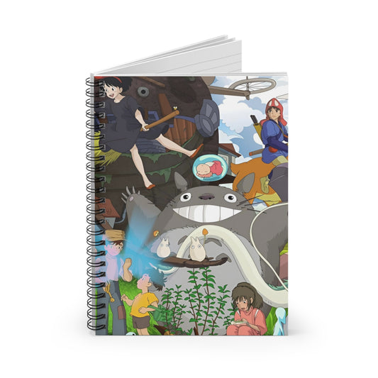 Studio ghibli Spiral Notebook