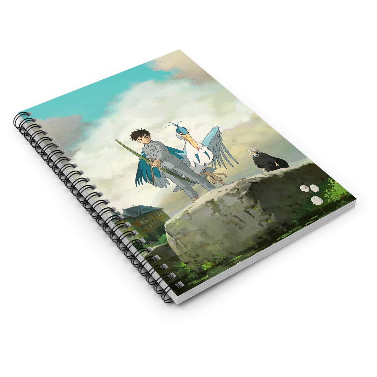 The boy and the heron Spiral Notebook