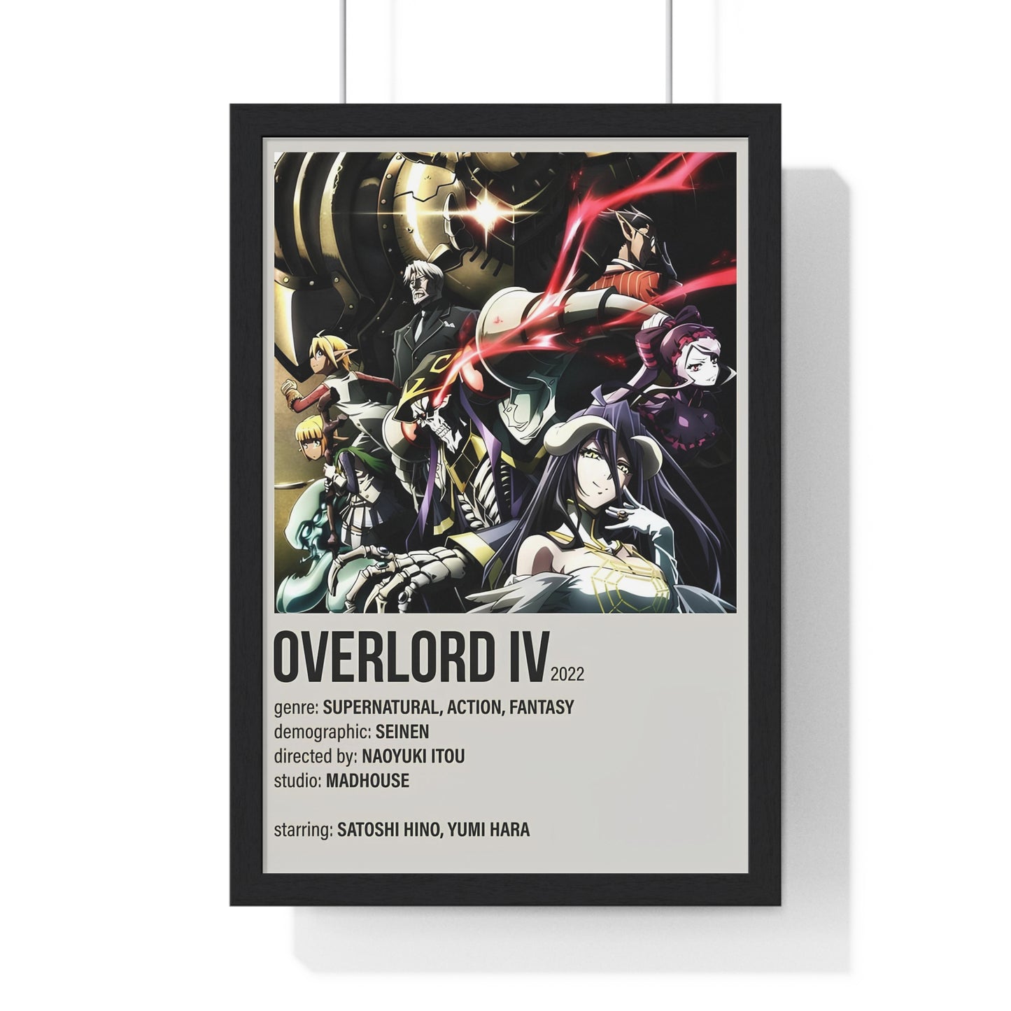 Overlord Framed Poster