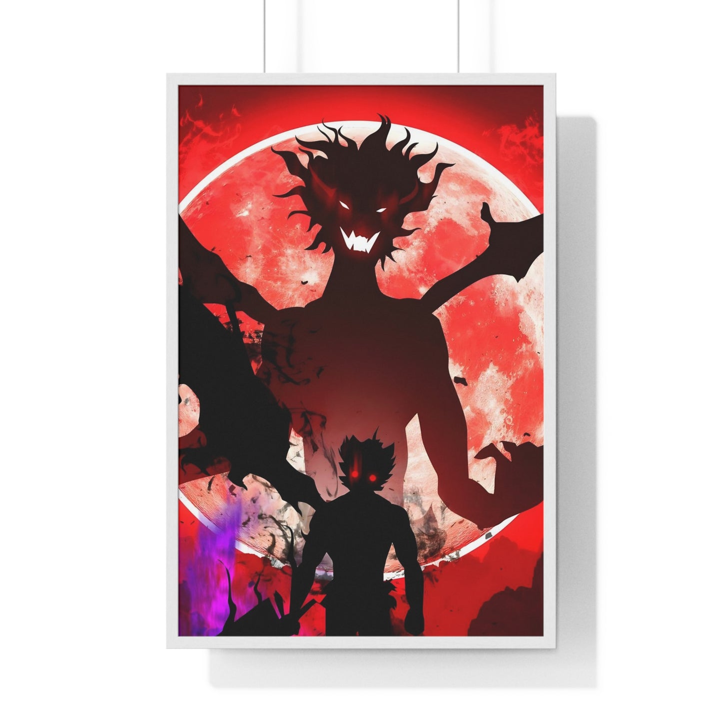 Black clover Framed Poster