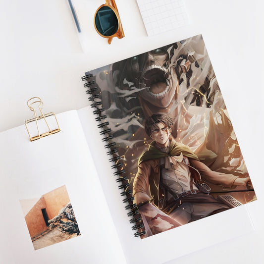 Attack on titian Spiral Notebook