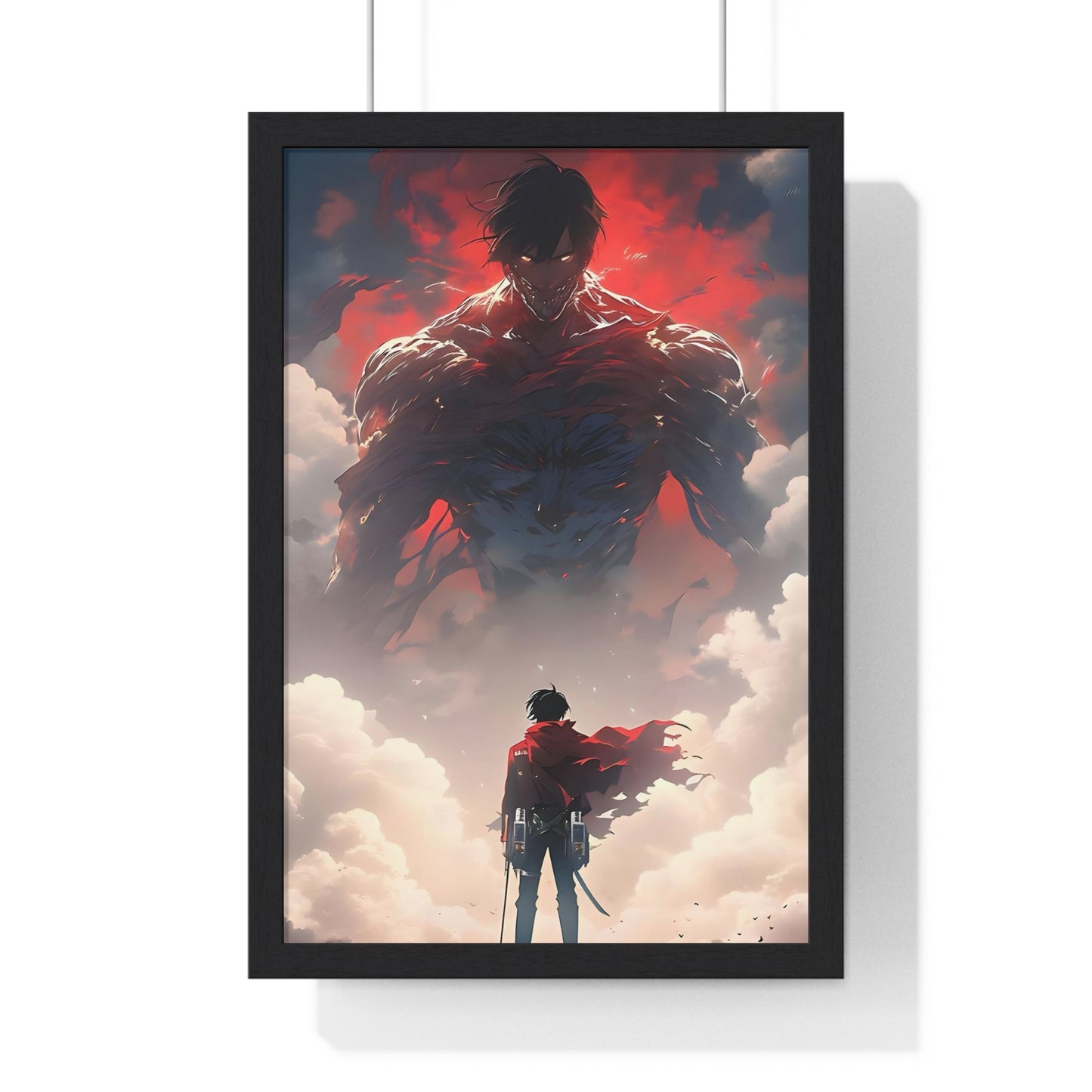 Attack on titan Framed Poster